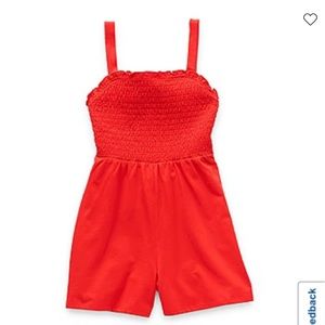Thereabouts Little & Big Girls Sleeveless Romper